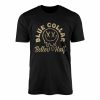 Blue Collar Belles Half Drip Smiley T Shirt E28093 Retro Graphic Tee Unisex Black Shirt 1.jpg