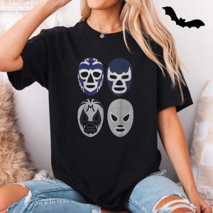 Blue Demon Masks Lucha Libre Mexican Wrestling T Shirt 5 1.jpg
