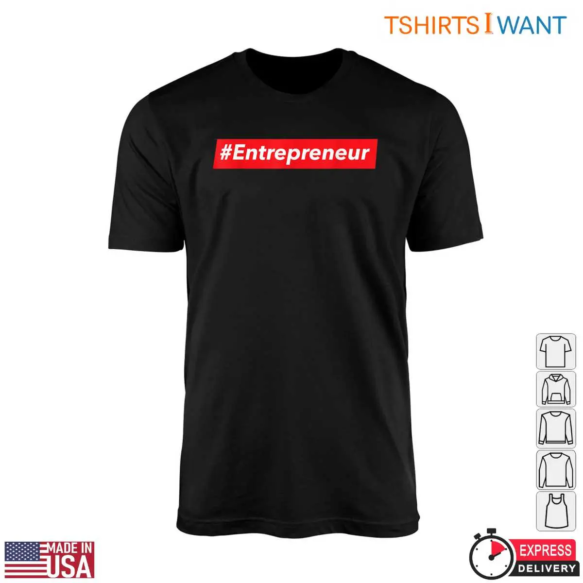 Bold Hashtag Entrepreneur Minimalist Graphic T Shirt 1 1.jpg
