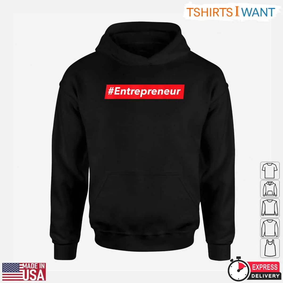 Bold Hashtag Entrepreneur Minimalist Graphic T Shirt 2 1.jpg