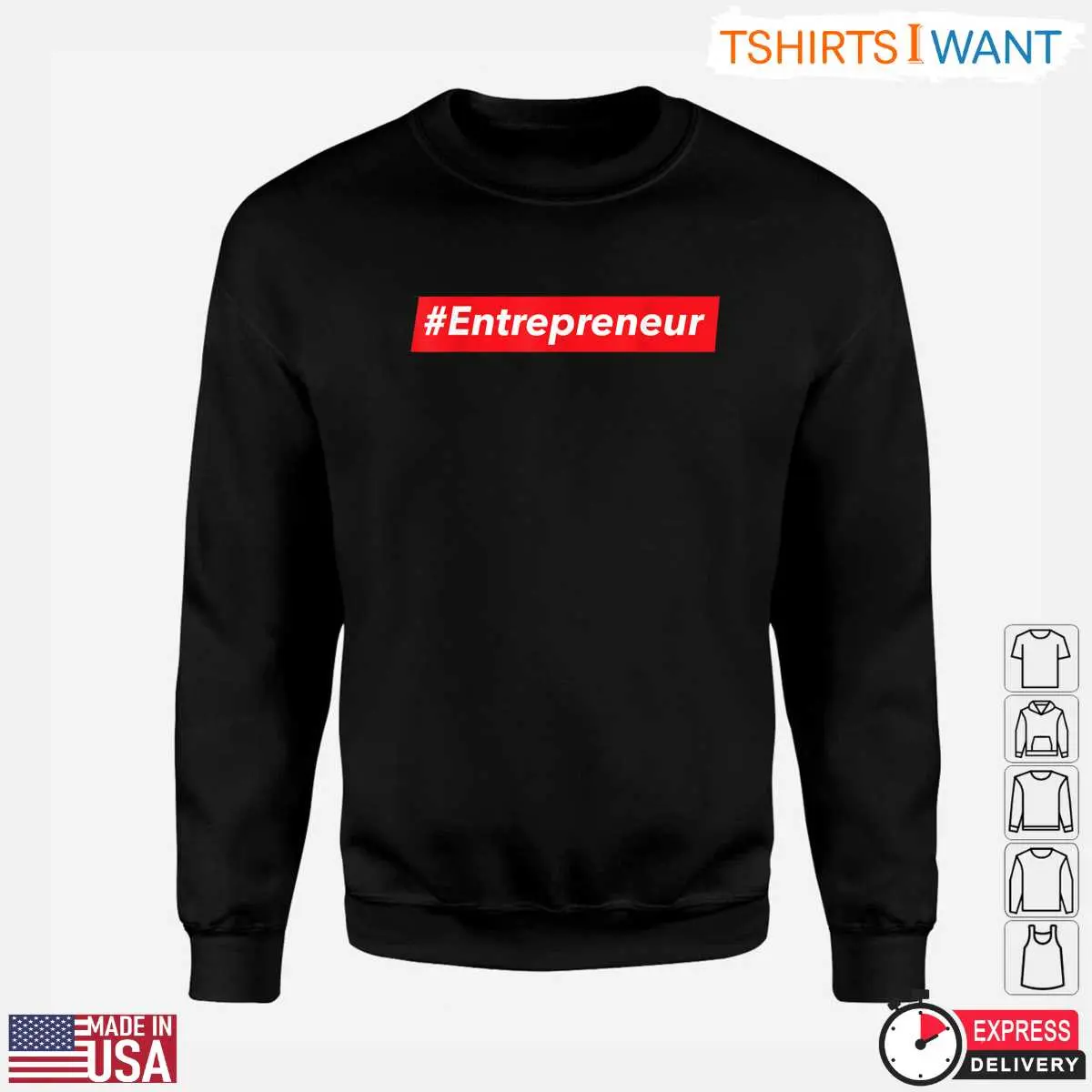 Bold Hashtag Entrepreneur Minimalist Graphic T Shirt 3 1.jpg