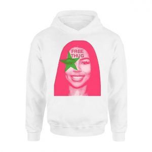Bold Mariah Pink Star T Shirt Big Face Graphic Thug Style Tee 2 1.jpg