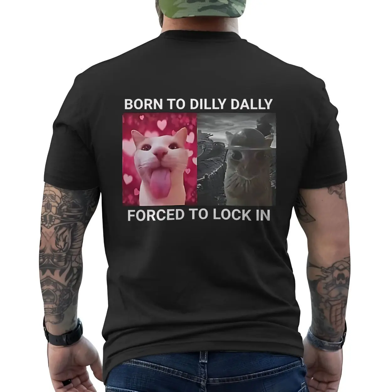 Born to Dilly Dally Cat Meme T-Shirt 6 Born to Dilly Dally Cat Meme T Shirt 6 2 1.jpg