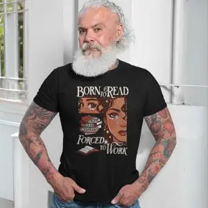 Born to Read Forced to Work Retro Bookworm Graphic T-Shirt 13 Born to Read Forced to Work Retro Bookworm Graphic T Shirt 7 1.jpg