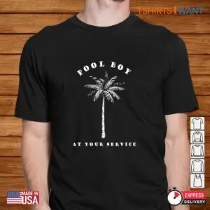 Boy Halloween Shirt: Pool Boy At Your Service Coconut Tree Funny Halloween Tee 5 Boy Halloween Shirt Pool Boy Service Costume 2 1.jpg