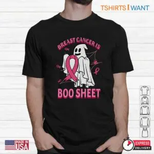 Breast Cancer Is Boo Sheet: Ghost Breast Cancer Awareness Halloween Tee 7 Breast Cancer Is Boo Sheet Pink Ribbon Ghost Tee 2 1.jpg