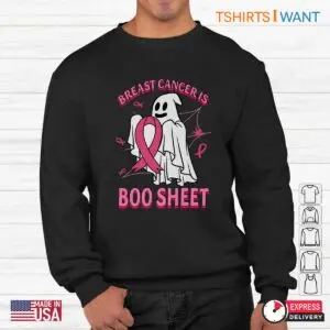 Breast Cancer Is Boo Sheet: Ghost Breast Cancer Awareness Halloween Tee 8 Breast Cancer Is Boo Sheet Pink Ribbon Ghost Tee 3 1.jpg