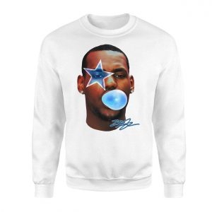 Bubblegum Star Portrait T shirt E28093 Retro Streetwear Basketball Inspired Tee 3.jpg