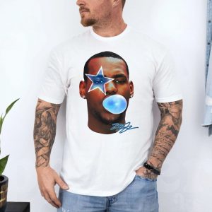 Bubblegum Star Portrait T shirt E28093 Retro Streetwear Basketball Inspired Tee 4.jpg