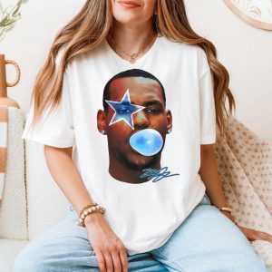 Bubblegum Star Portrait T shirt E28093 Retro Streetwear Basketball Inspired Tee 5.jpg