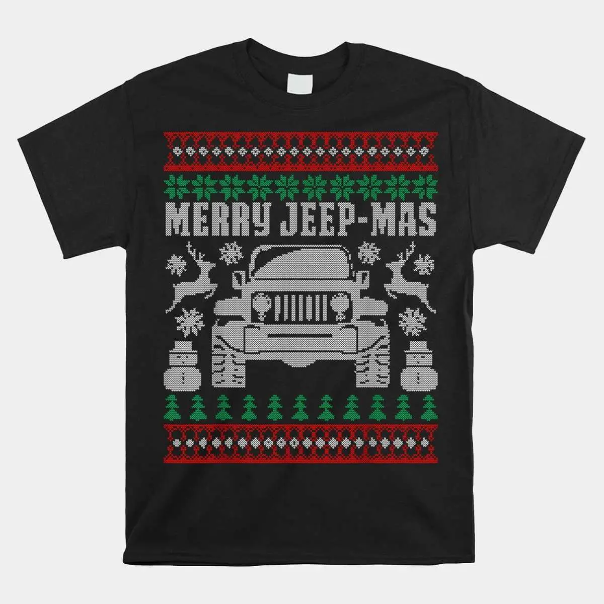 Buffalo Plaid Christmas Jeep Lover Shirt 1 1.jpg