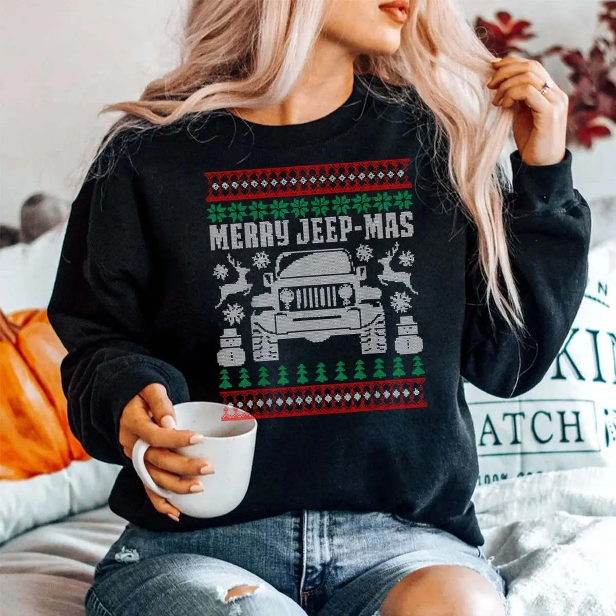 Buffalo Plaid Christmas Jeep Lover Shirt 5 1.jpg