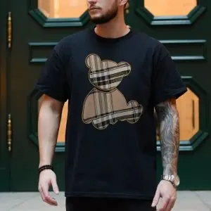 Burberry Plaid Bear Graphic T-shirt 10 Burberry Plaid Bear Graphic T shirt 4 1.jpg