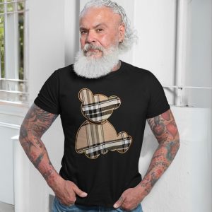 Burberry Plaid Bear Graphic T shirt 7 1.jpg
