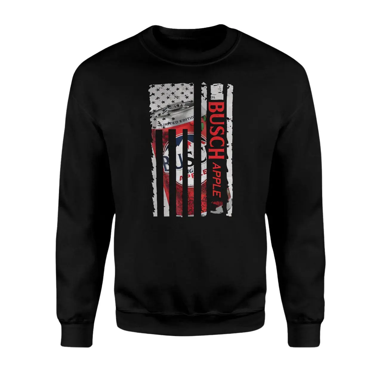 Busch Light Apple T Shirt E28093 Patriotic Beer Can Graphic Tee 3.jpg