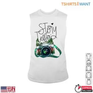 Camera Design T-Shirt - Story Teller Graphic Tee for Photography Enthusiasts 8 Camera Design Story Teller Graphic Tee 3 1.jpg