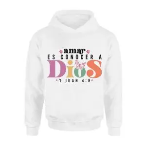 Camiseta Cristiana T-Shirt Amar es Conocer a Dios Spanish Bible Verse 8 Camiseta Cristiana T Shirt Amar es Conocer a Dios Spanish Bible Verse 2 1.jpg