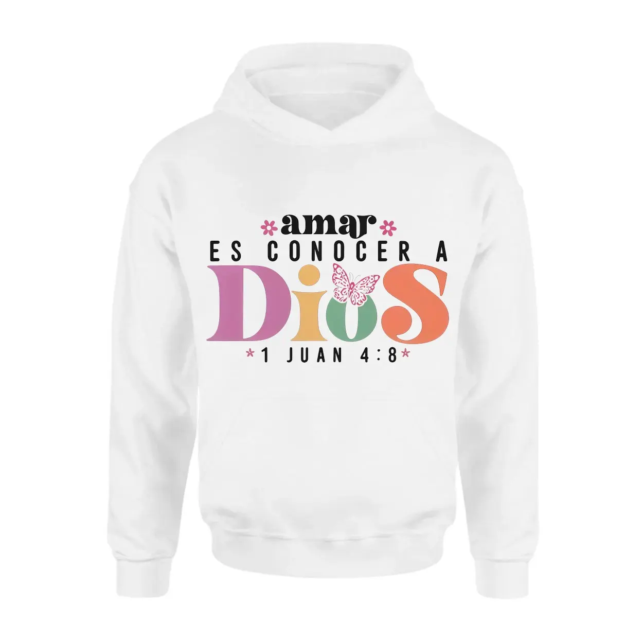 Camiseta Cristiana T Shirt Amar es Conocer a Dios Spanish Bible Verse 2 1.jpg