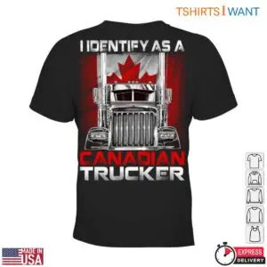 Canadian Trucker Shirt - Canada Flag Big Rig Graphic, Trucking Apparel 7 Canadian Trucker Shirt Trucking Apparel 2 1.jpg