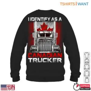 Canadian Trucker Shirt - Canada Flag Big Rig Graphic, Trucking Apparel 11 Canadian Trucker Shirt Trucking Apparel 6 1.jpg