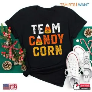 Candy Halloween Shirts: Team Candy Corn Halloween Costume Shirt 7 Candy Halloween Shirts Team Candy Corn Tee 4 1.jpg
