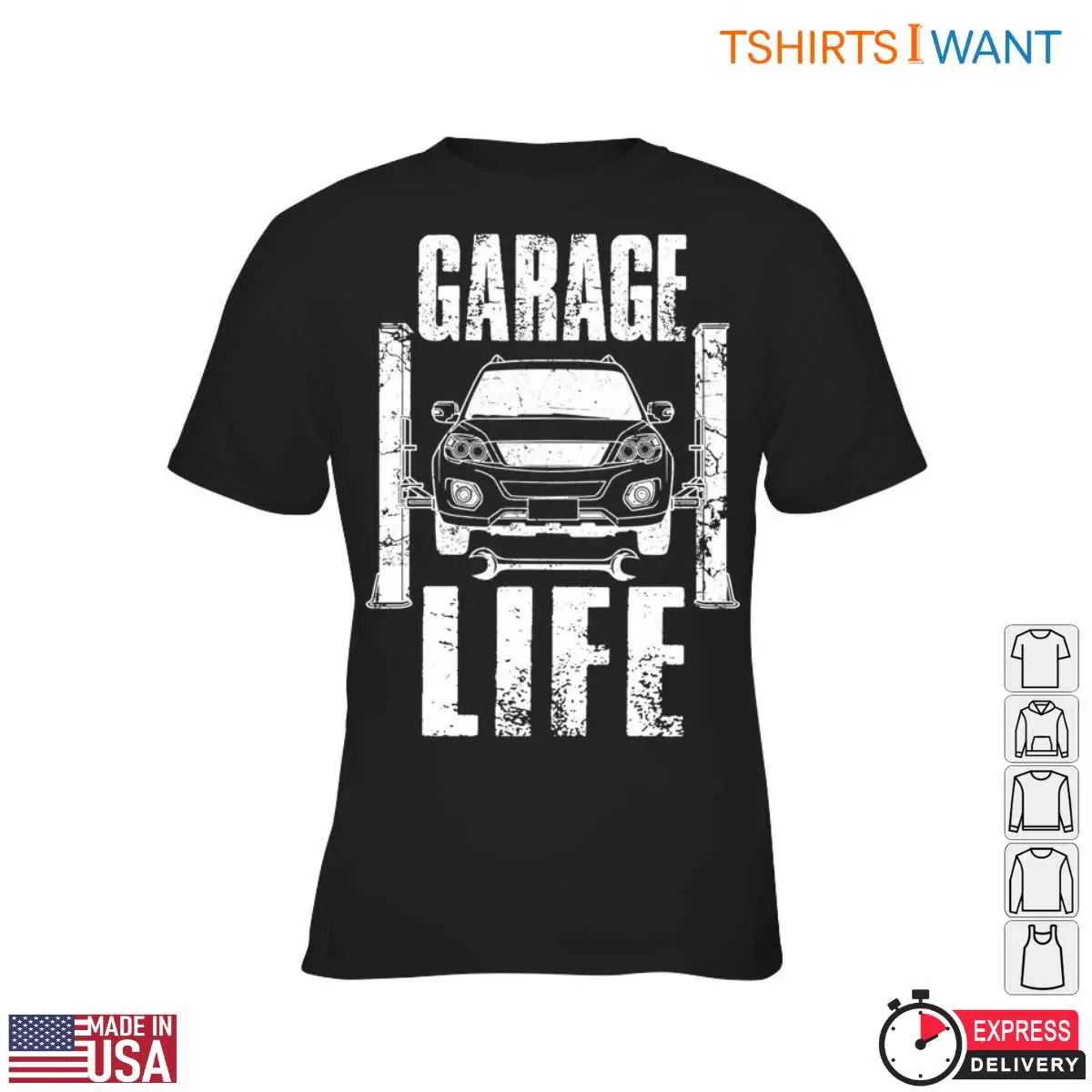 Car Mechanics T Shirt E28093 Garage Life Auto Repair Graphic Tee for Car Enthusiasts 3.jpg
