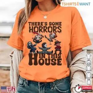 Cartoon Horror Villains T-Shirt – Theres Some Horrors in This House Halloween Tee 10 Cartoon Horror Villains T Shirt E28093 Theres Some Horrors in This House Halloween Tee 5.jpg
