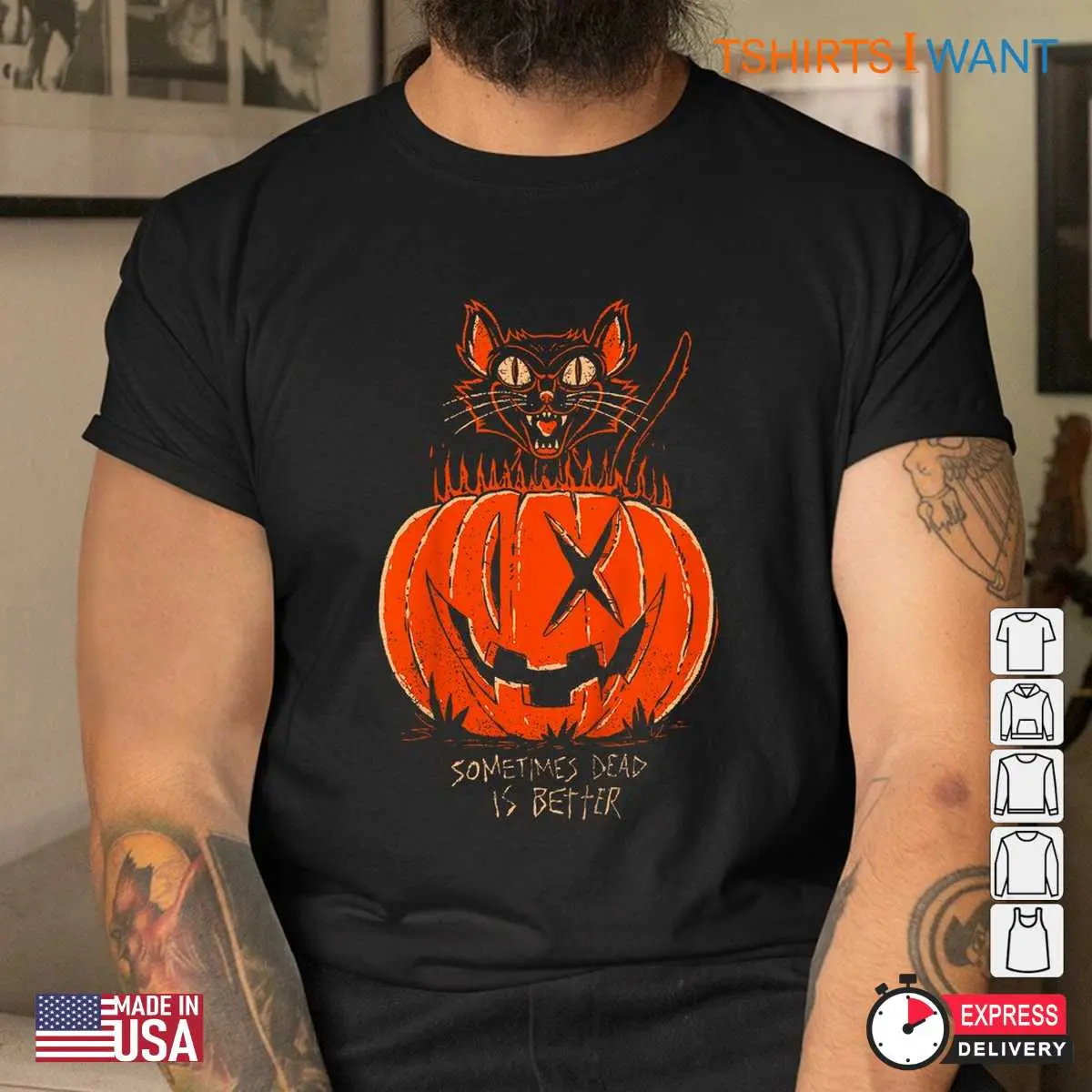 Cat Halloween Shirt Ice Nine Kills Feline Tee 4 1.jpg