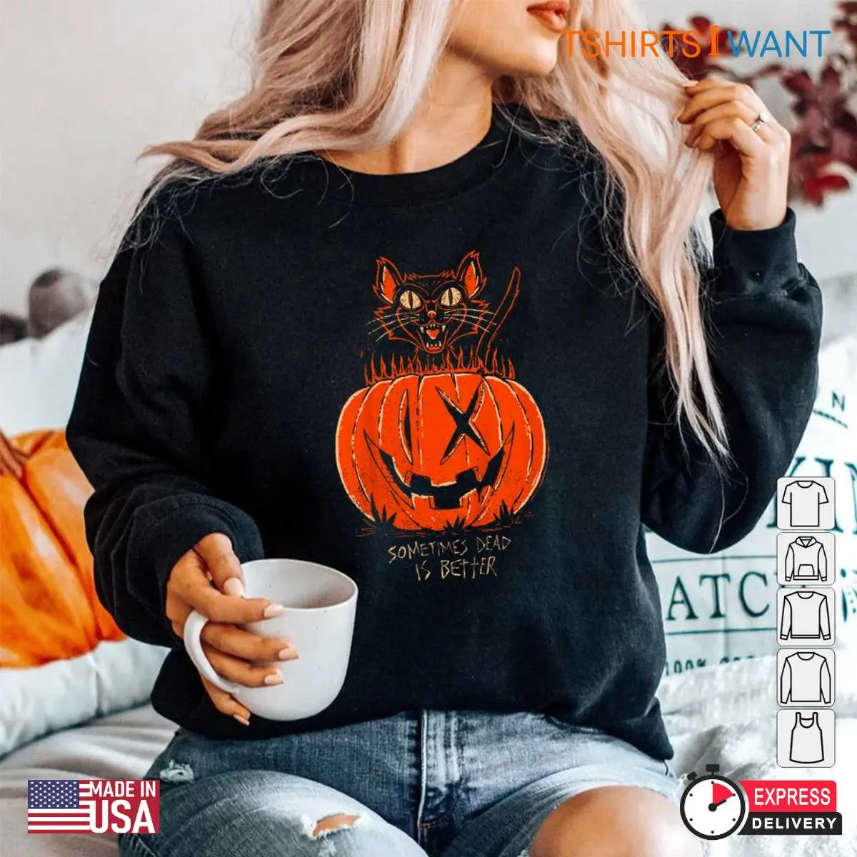 Cat Halloween Shirt Ice Nine Kills Feline Tee 5 1.jpg