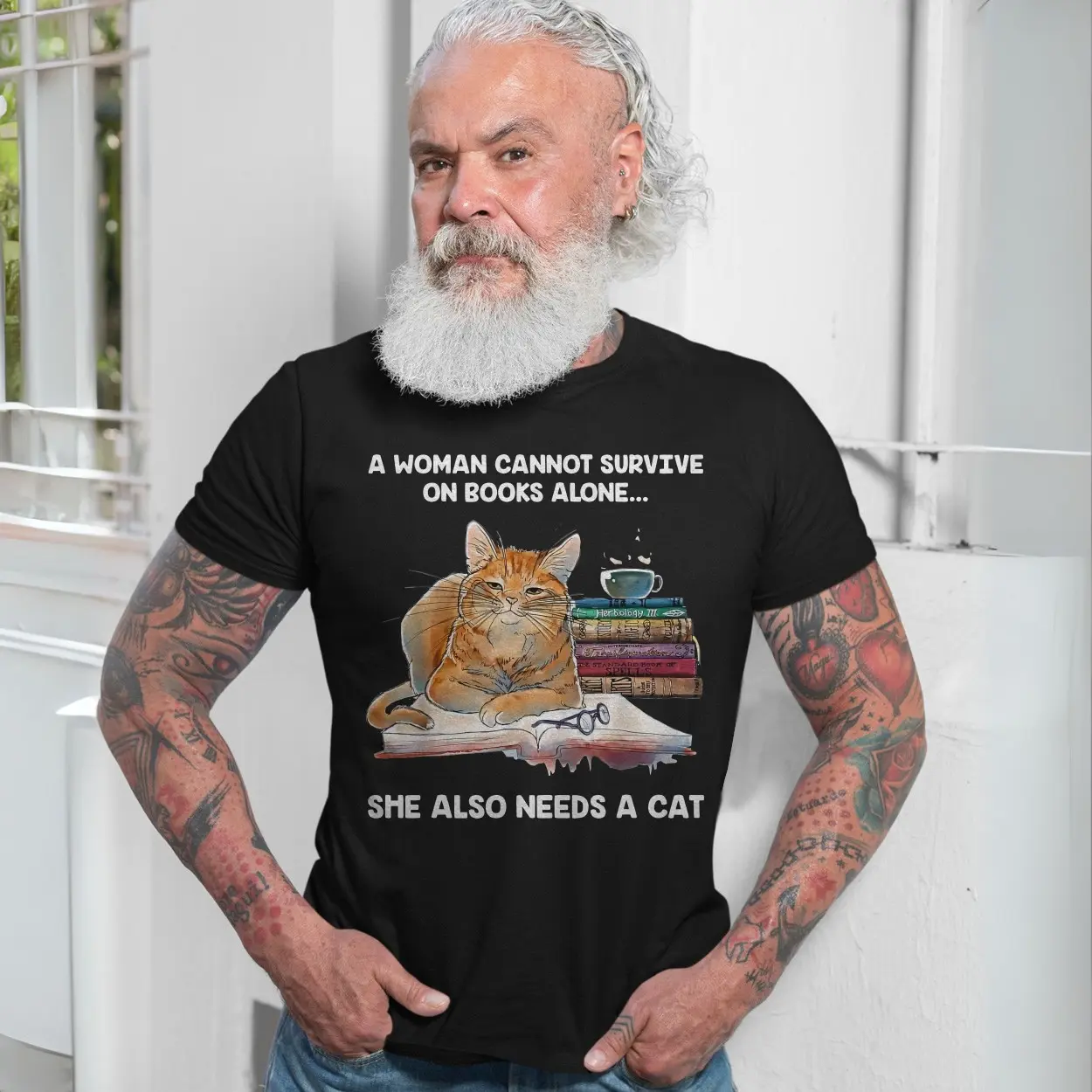 Cat Lover Book Reading Funny Quote T-Shirt 7 Cat Lover Book Reading Funny Quote T Shirt 7 1.jpg