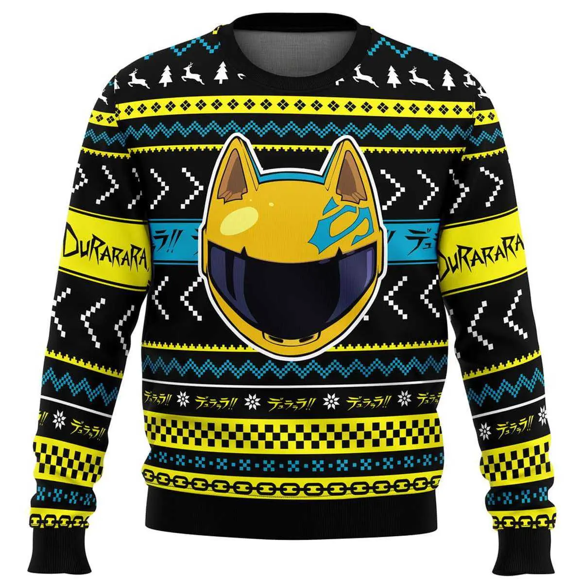 Celty Durarara Christmas Sweater Headless Rider Holiday 2 1.jpg