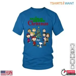 Charlie Brown Christmas T-Shirt - Peanuts Gang Holiday Tree Graphic 10 Charlie Brown A Christmas Holiday Design 5 1.jpg