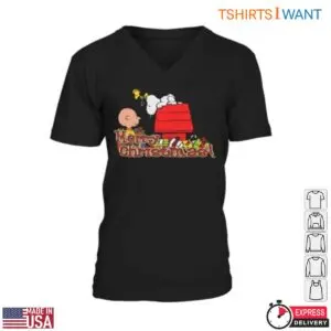 Charlie Brown and Snoopy Christmas T-Shirt - Festive Holiday Design with Gifts and Tree 7 Charlie Brown And Snoopy Christmas T Shirt Gift Design 2 1.jpg