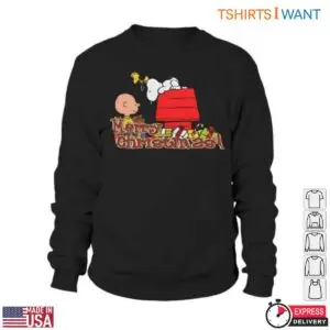 Charlie Brown and Snoopy Christmas T-Shirt - Festive Holiday Design with Gifts and Tree 8 Charlie Brown And Snoopy Christmas T Shirt Gift Design 3 1.jpg