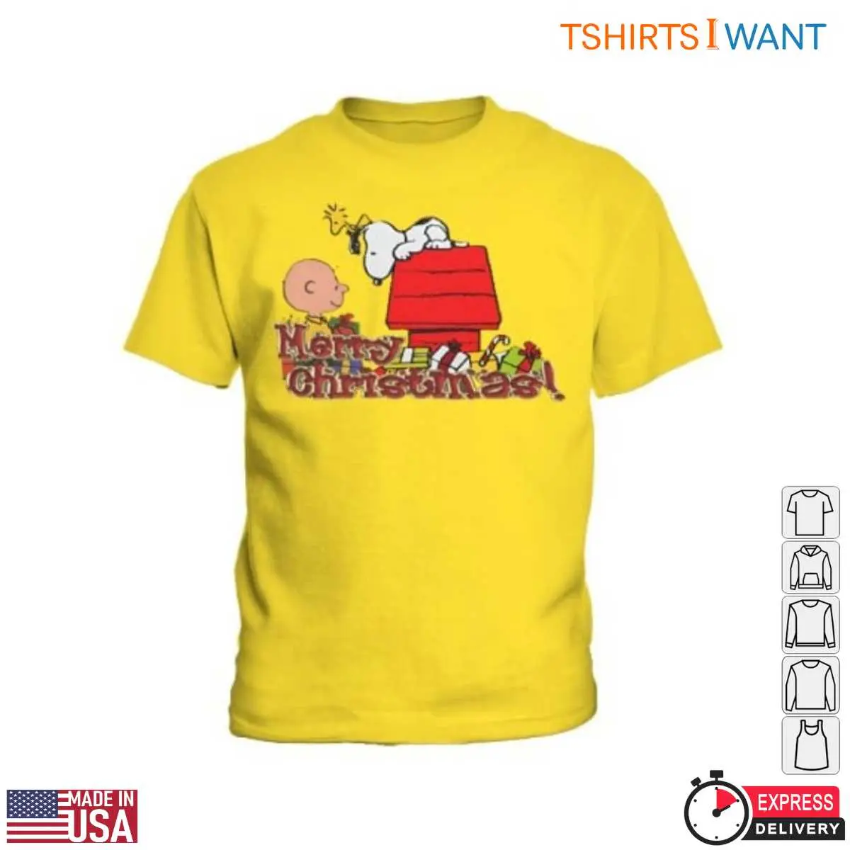 Charlie Brown And Snoopy Christmas T Shirt Gift Design 5 1.jpg