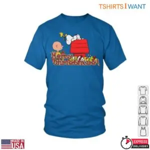Charlie Brown and Snoopy Christmas T-Shirt - Festive Holiday Design with Gifts and Tree 11 Charlie Brown And Snoopy Christmas T Shirt Gift Design 6 1.jpg