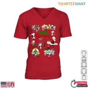 Charlie Brown Christmas Characters T-Shirt - Festive Peanuts Gang Holiday Design 10 Charlie Brown Christmas Characters Festive Tee 5 1.jpg
