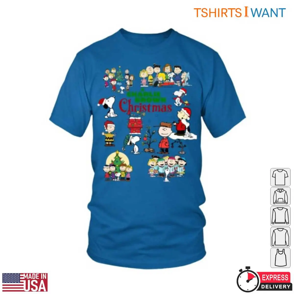 Charlie Brown Christmas Characters T-Shirt - Festive Peanuts Gang Holiday Design 6 Charlie Brown Christmas Characters Festive Tee 6 1.jpg