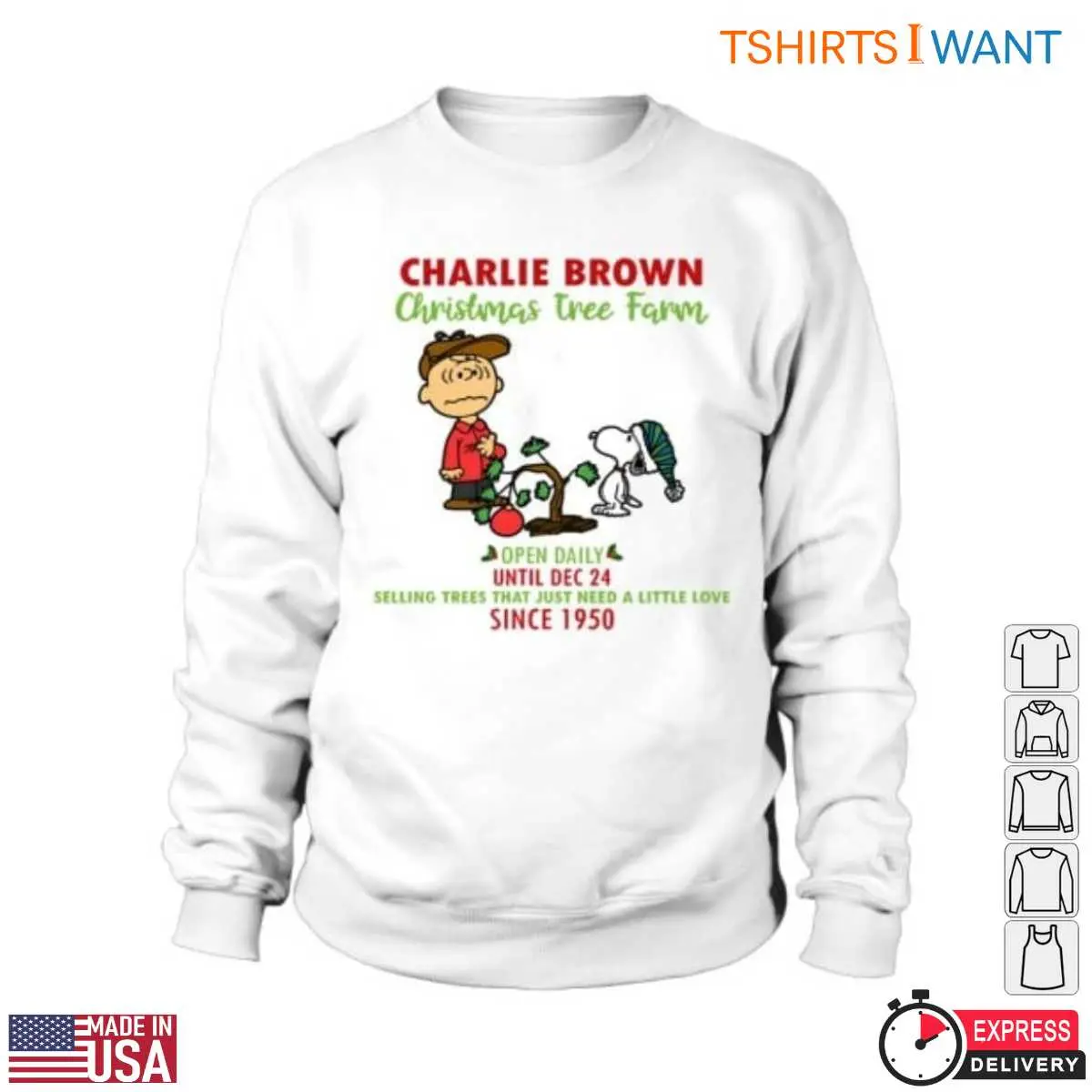 Charlie Brown Christmas Tree Farm Holiday Tee 5 1.jpg