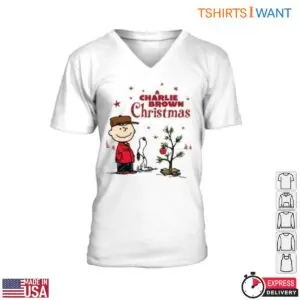 Charlie Brown Snoopy Christmas T-Shirt – Peanuts Holiday Graphic Tee with Christmas Tree 9 Charlie Brown Snoopy Christmas Festive Peanuts Tee 4 1.jpg