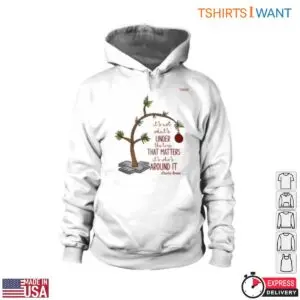 Charlie Brown's Christmas Tree T-Shirt – Leaning Tree with Holiday Quote 9 Charlie Browns Christmas Tree Holiday Spirit Design 4 1.jpg