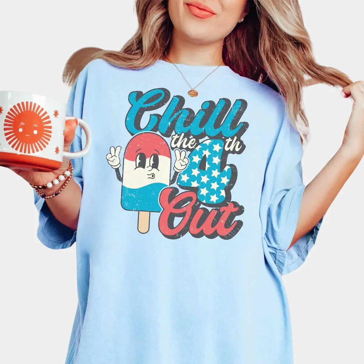 Chill the 4th Out: Playful Shirt to Celebrate the 4th of July 6 Chill the 4th Out Playful Shirt to Celebrate the 4th of July 2