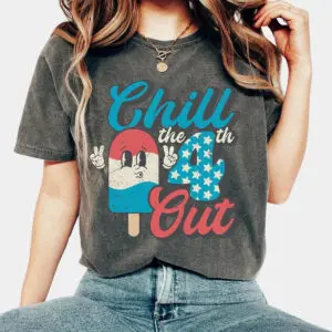 Chill the 4th Out: Playful Shirt to Celebrate the 4th of July 10 Chill the 4th Out Playful Shirt to Celebrate the 4th of July 3