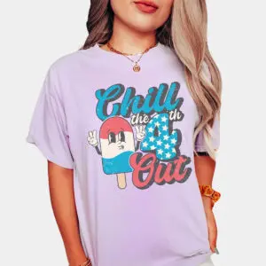 Chill the 4th Out: Playful Shirt to Celebrate the 4th of July 8 Chill the 4th Out Playful Shirt to Celebrate the 4th of July 5