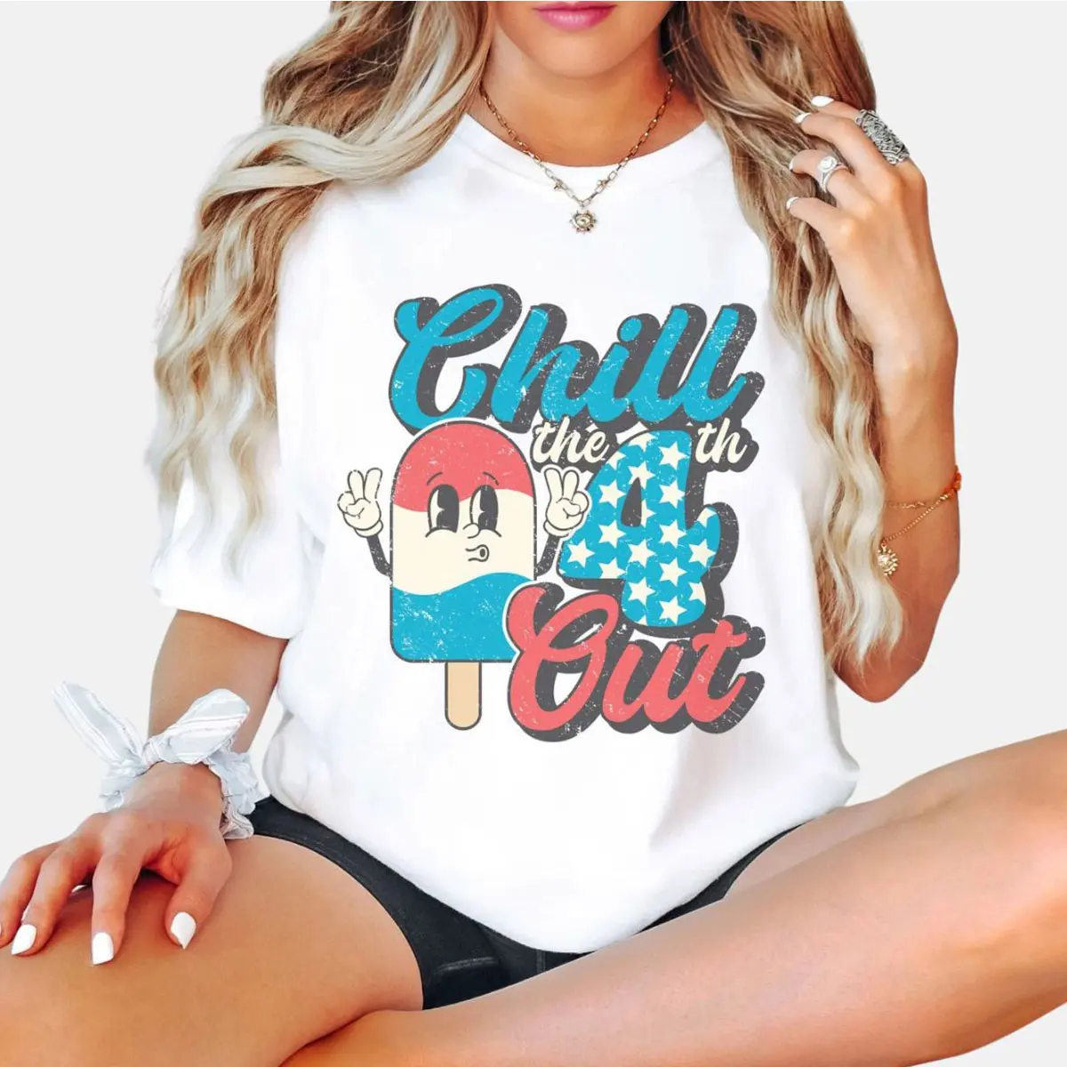 Chill the 4th Out: Playful Shirt to Celebrate the 4th of July 1 Chill the 4th Out Playful Shirt to Celebrate the 4th of July 6