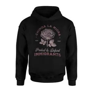 Chinga La Migra Rose Immigrant Rights Protest T-Shirt 8 Chinga La Migra Rose Immigrant Rights Protest T Shirt 2 1.jpg