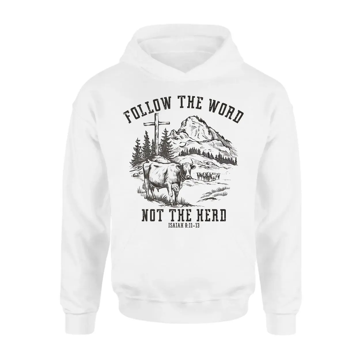 Christian Farmer Gift T Shirt Follow The Word Not The Herd Faith 2 1.jpg