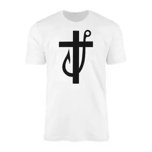 Christian Fisherman Gift T Shirt Faith Fishing Cross Hook Logo 1 1.jpg
