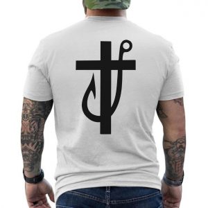 Christian Fisherman Gift T Shirt Faith Fishing Cross Hook Logo 6 1.jpg