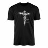 Christian Gothic T shirt E28093 Walk by Faith Cross Graphic Tee 1.jpg